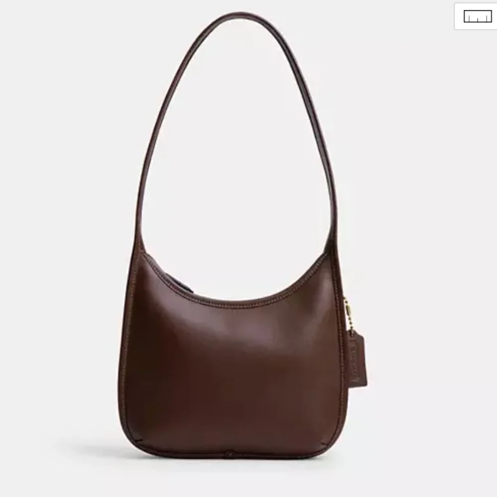 Coach Curve Zip Bag in Maple